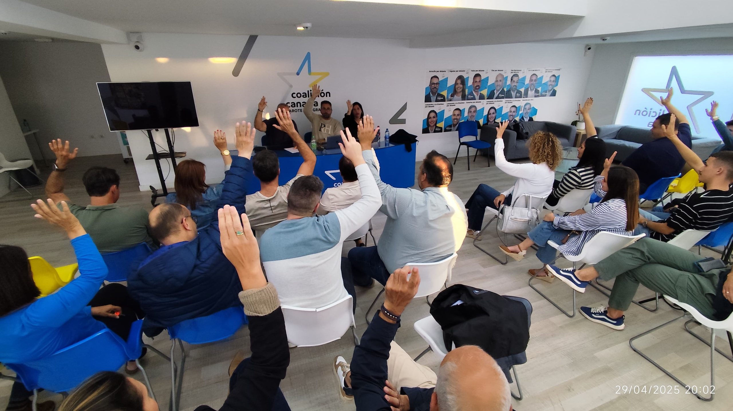 CC Arrecife designa comrpomisarios al Congreso
