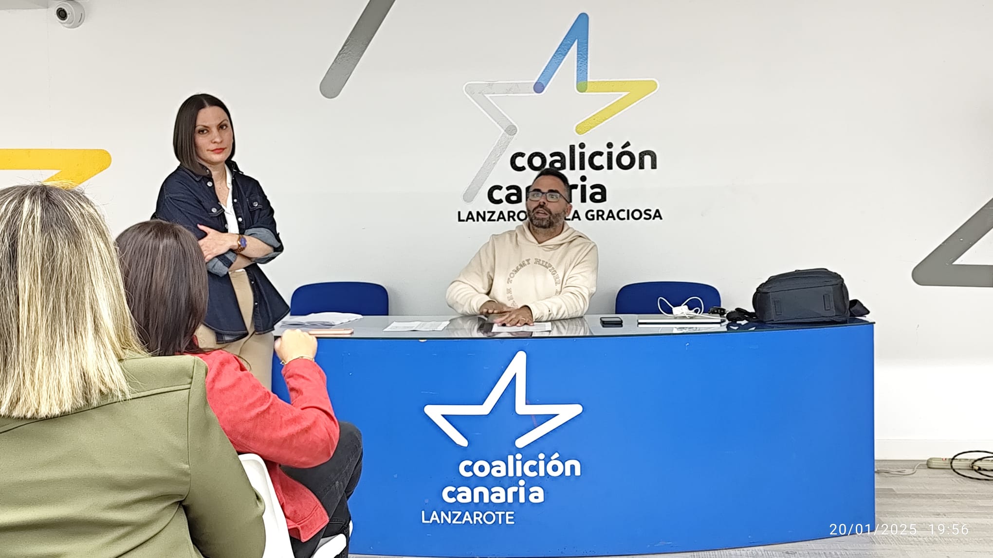 Migdalia Machín y Echedey Eugenio.