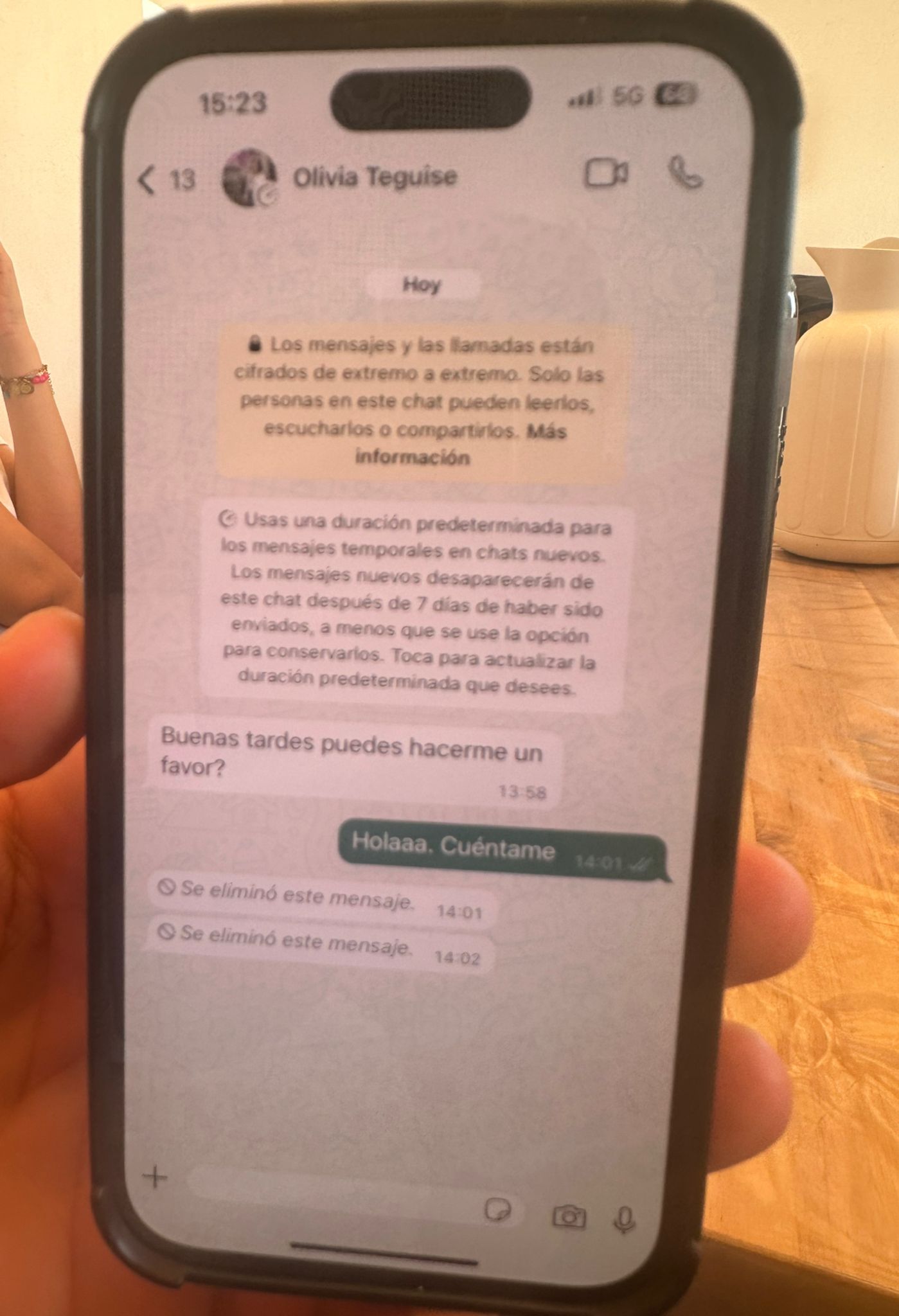 Imagen móvil Olivia