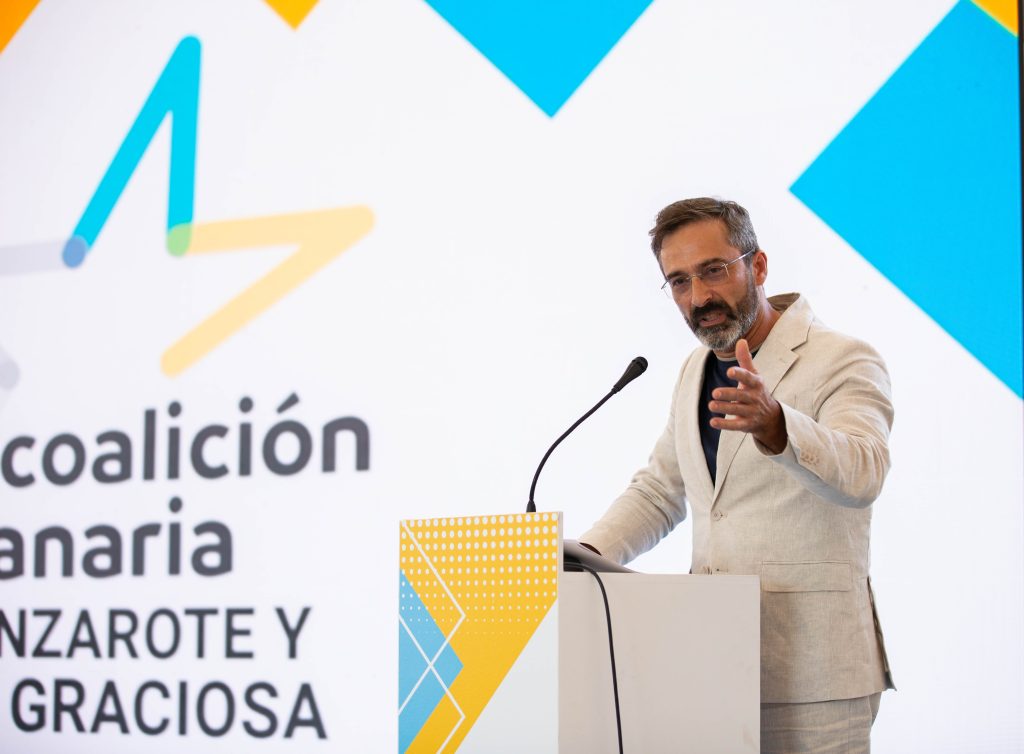 Pedro San Ginés secretario general CC Lanzarote.