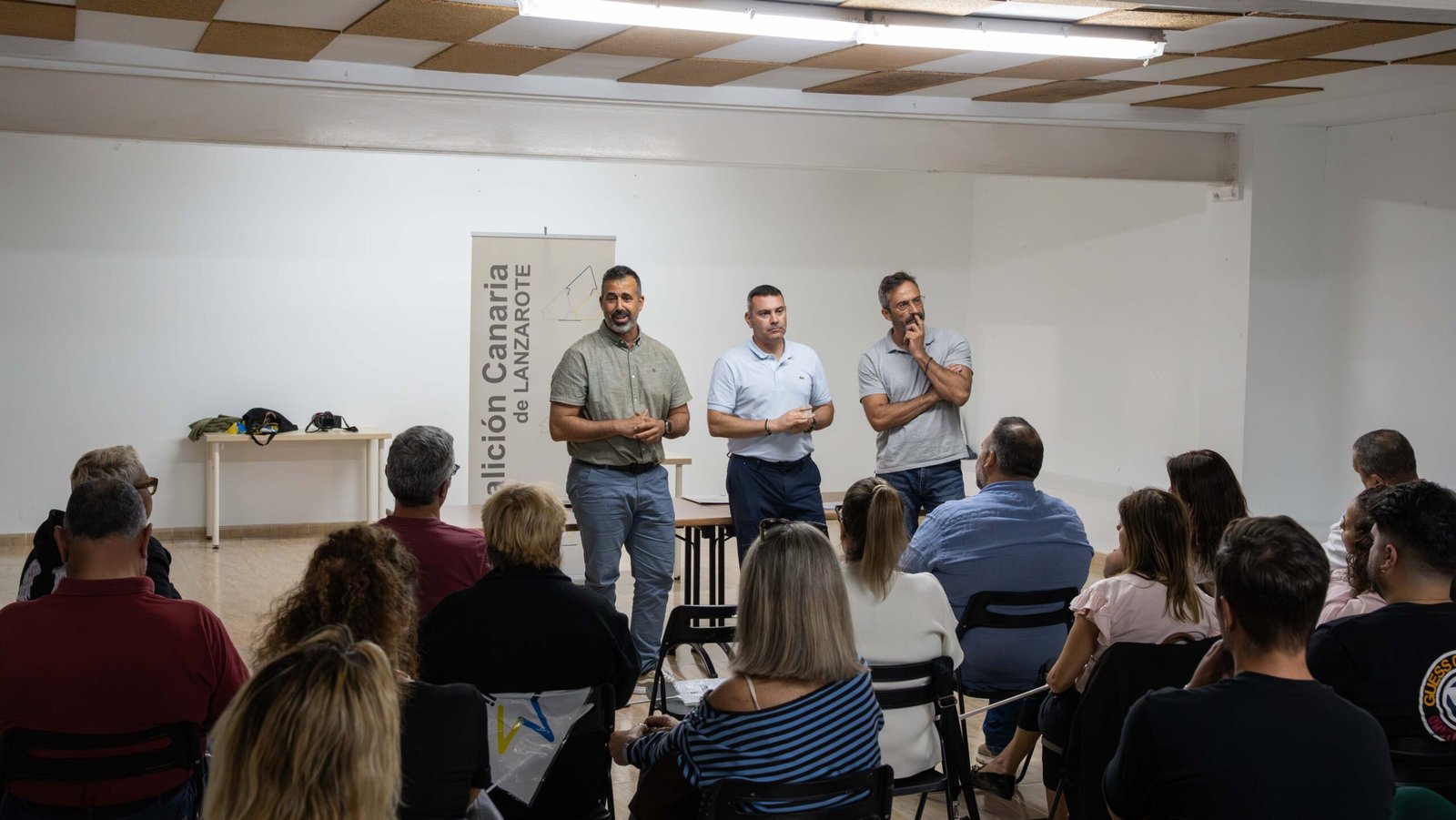 Asamblea CC en Playa Blanca