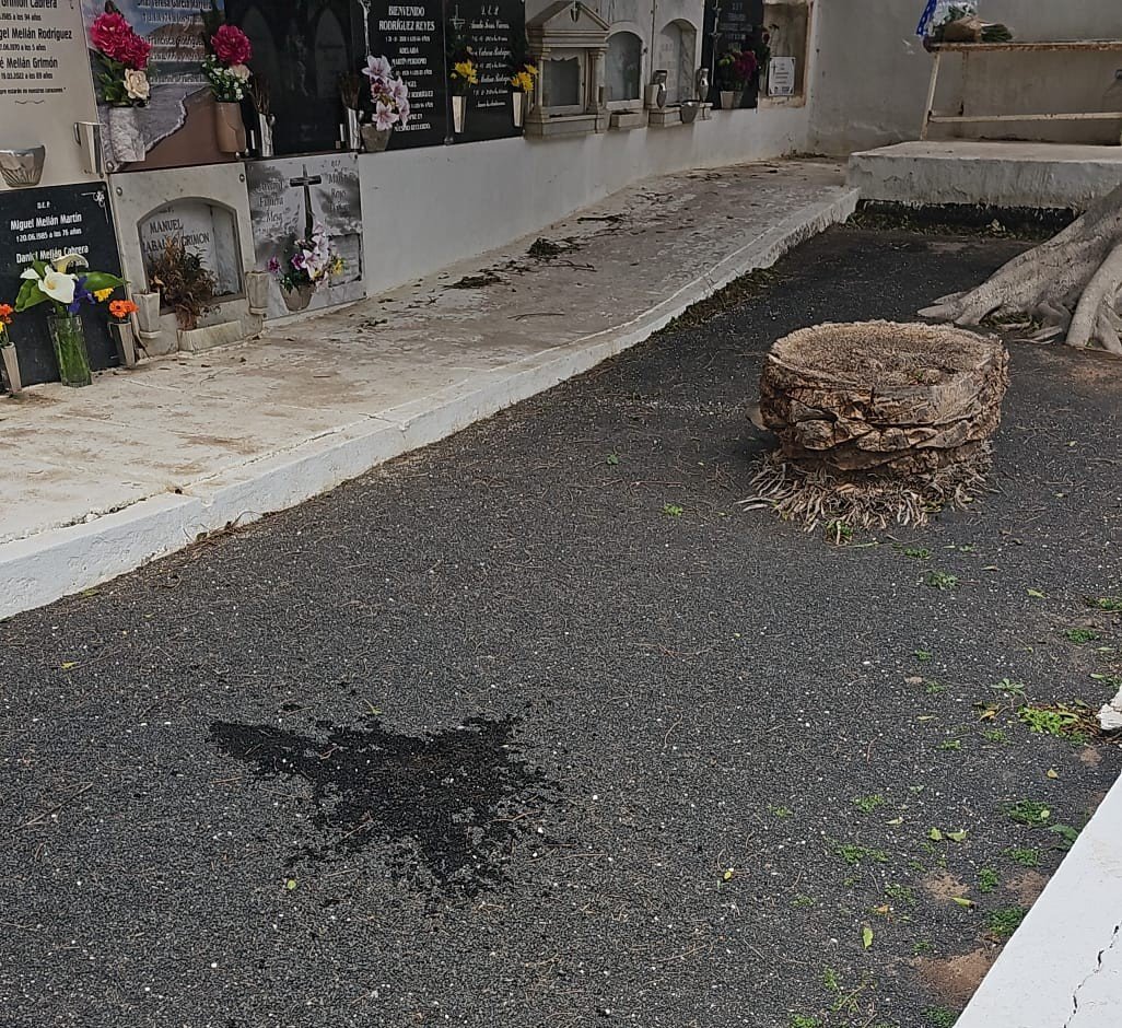 Estado cementerio Femés