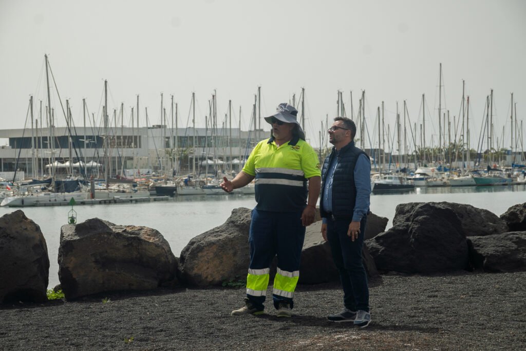 Echedey Eugenio en Puerto Naos